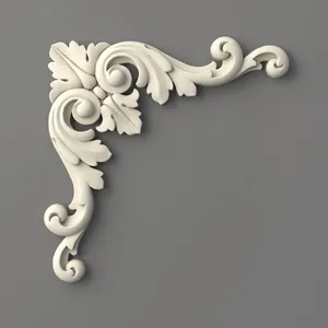 ceiling corner flower molding